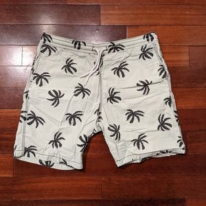 100% Cotton Palm tree shorts (Not a swimsuit)